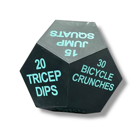 Foam Dice Die Sports Exercise Fitness 12 Sided Exercise Home Gym Workout Burpee - Picture 6 of 7